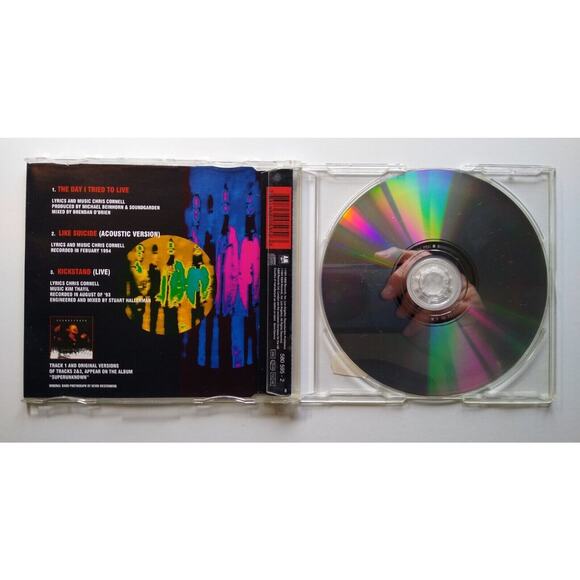 Soundgarden The Day I Tried To Live CD Single Alternative Grunge Rock UK 1994 - Picture 2 of 3